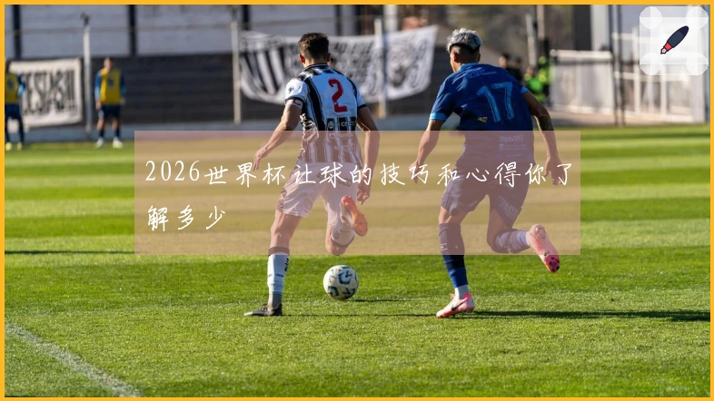2026世界杯让球的技巧和心得你了解多少